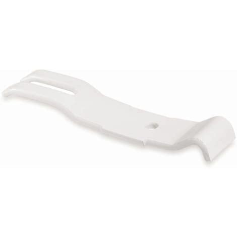 White Metal Corner Bracket by Rubbermaid at Fleet 